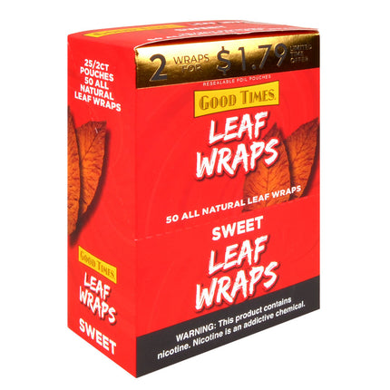 Good Times 2x$1.79 Leaf Wraps Sweet