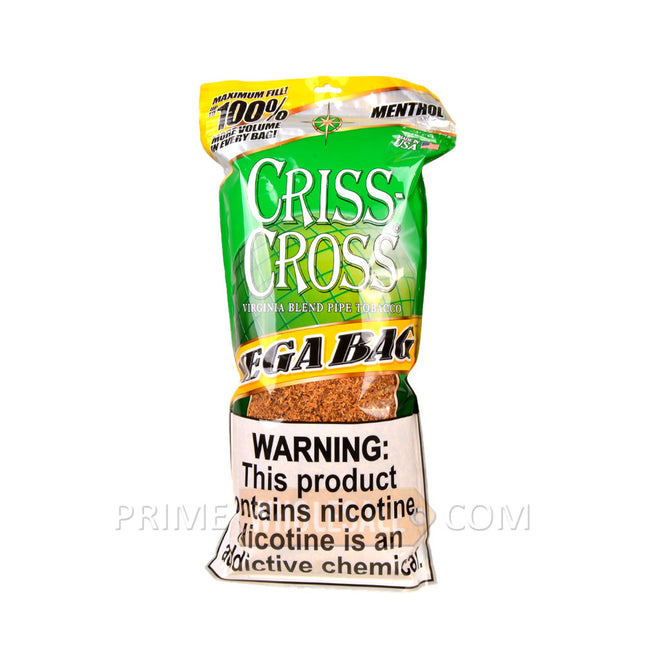 Criss Cross Pipe Tobacco Virginia Blend Menthol Pipe Tobacco 16 oz. Pack