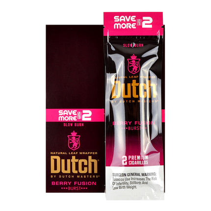 Dutch Masters Foil Fresh Berry Fusion Cigarillos 30 Packs of 2