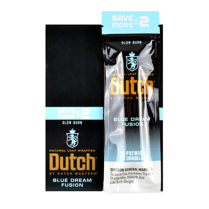 Dutch Masters Foil Fresh Blue Dream Fusion Cigarillos, 30 Packs of 2