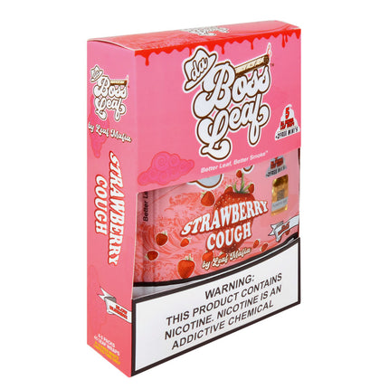 Da Boss Leaf Wraps 8 packs of 5, Strawberry Cough