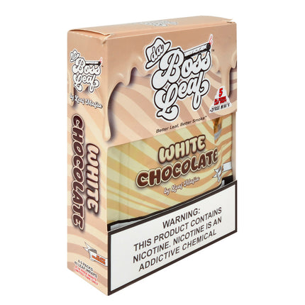 Da Boss Leaf Wraps 8 packs of 5, White Chocolate