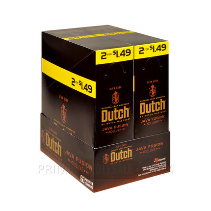 Dutch Masters Foil Java Fusion (Deluxe) 1.49 Pre-Priced Cigarillos 30 Packs of 2
