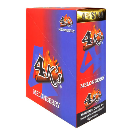 4 Kings Cigarillos 15 Packs of 4 Pre-Priced 1.49 Melonberry