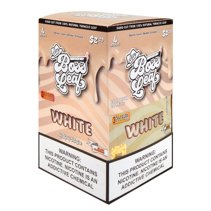 Da Boss Leaf Wraps 20 packs of 4, pre-priced $2.79, White