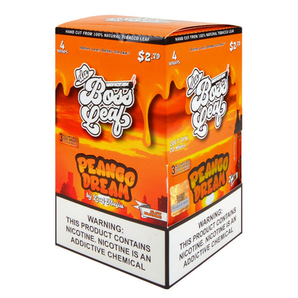 Da Boss Leaf Wraps 20 packs of 4, pre-priced $2.79, Peango Dream