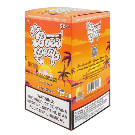 Da Boss Leaf Wraps 20 packs of 4, pre-priced $2.79, Jamaican Dream