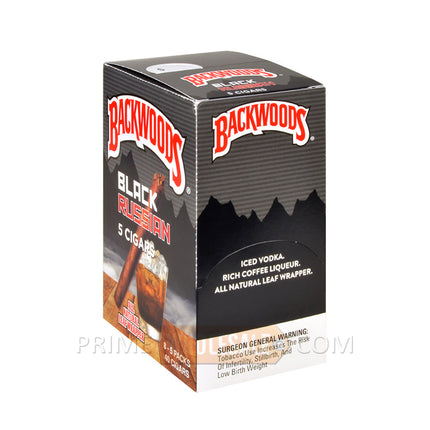 Backwoods Black Russian Cigars 8 Packs of 5