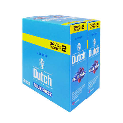 Dutch Masters Foil Fresh Blue Razz Cigarillos 30 Packs of 2