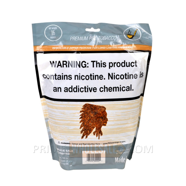 Cherokee Silver (Ultra Light) Pipe Tobacco 16 oz. Pack