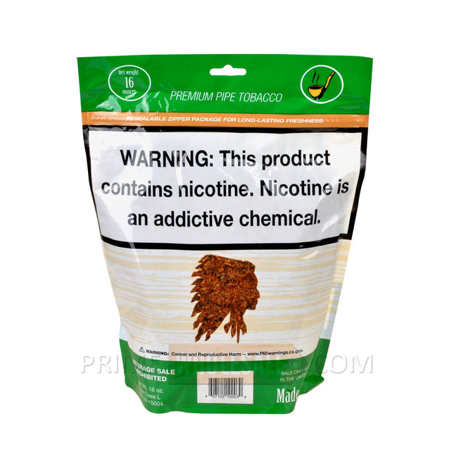 Cherokee Menthol Green Pipe Tobacco 16 oz. Pack