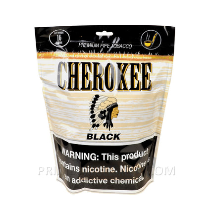 Cherokee Black (Turkish Bold) Pipe Tobacco 16 oz. Pack