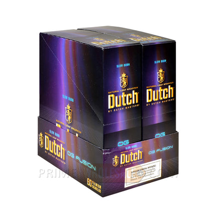Dutch Masters Foil OG Fusion 1.29 Pre-Priced Cigarillos 30 Packs of 2