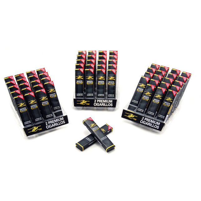 Al Capone Tower Sweet Filter Cigarillos 60 Packs of 2 1