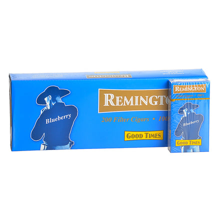 Remington Blueberry Filtered Cigars 10 Packs of 20 1