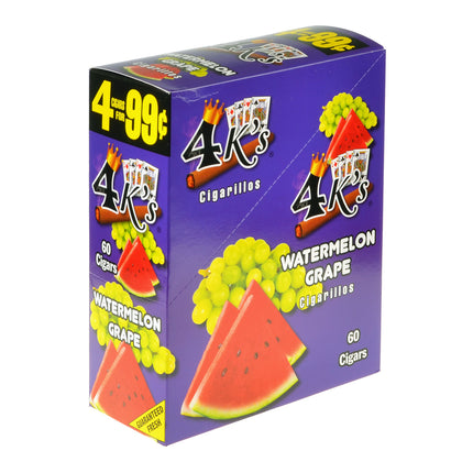 4 Kings Cigarillos 15 Packs of 4 Watermelon Grape 1