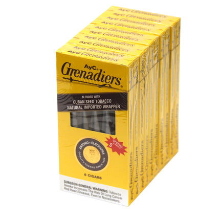 AyC Grenadiers Dark Cigars 2 Pack Special 10 Packs Of 6 1