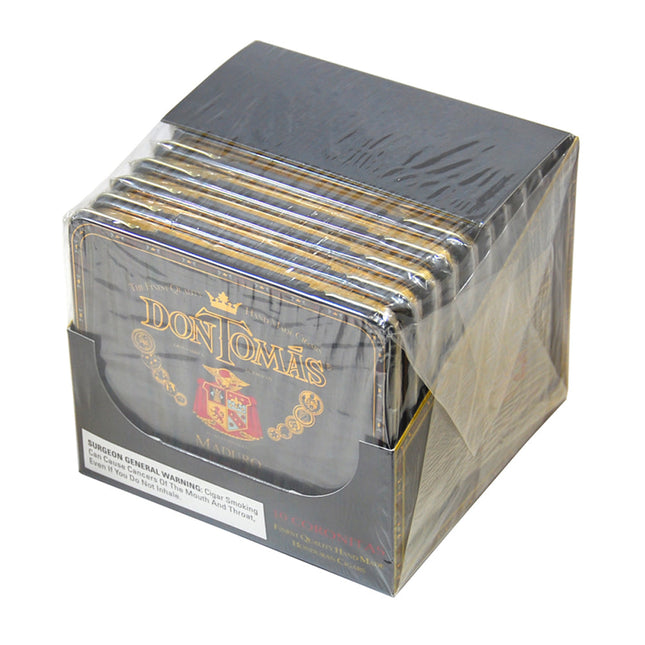 Don Tomas Fine Coronitas Maduro Cigars 10 Packs of 10 1