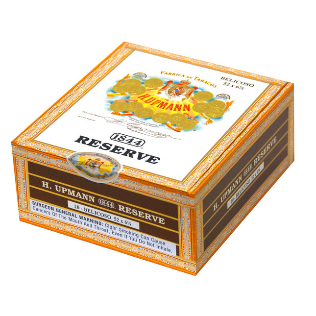 H Upmann 1844 Reserve Belicoso Cigars Box of 20 1