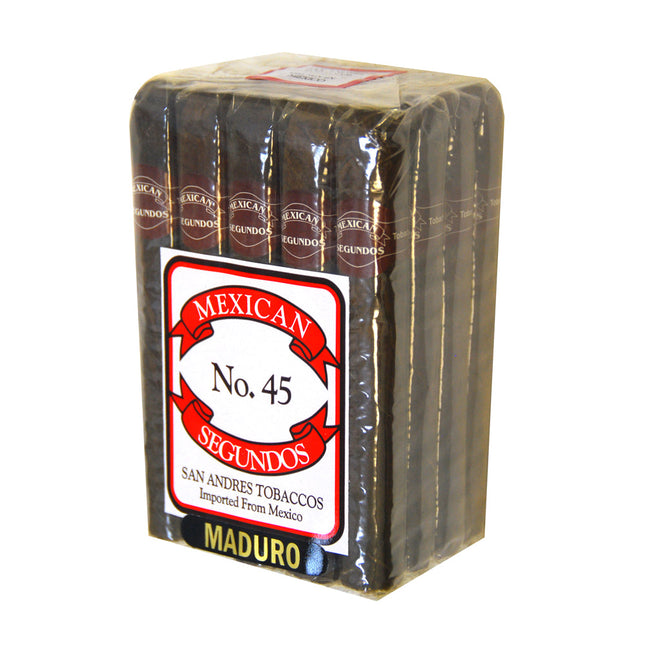 Mexican Segundos No. 45 Maduro Cigars Bundle of 20 1