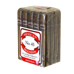 Mexican Segundos No. 45 Natural Cigars Bundle of 20 1