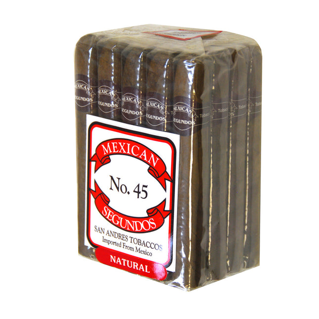 Mexican Segundos No. 45 Natural Cigars Bundle of 20 1