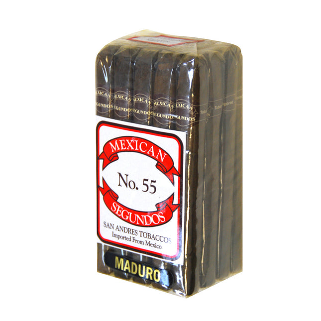 Mexican Segundos No. 55 Maduro Cigars Bundle of 20 1