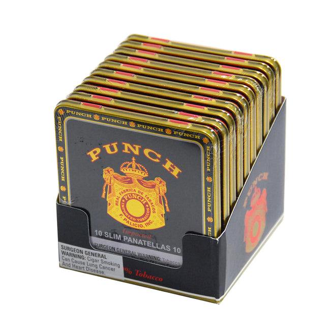 Punch Panatellas Cigars 10 Tins of 10 1