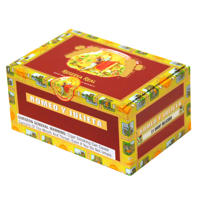 Romeo Y Julieta Reserva Real Short Belicoso Cigars Box of 21 1
