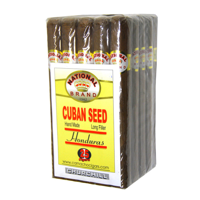 Camacho National Brand Churchill Cigars Bundle of 25 1