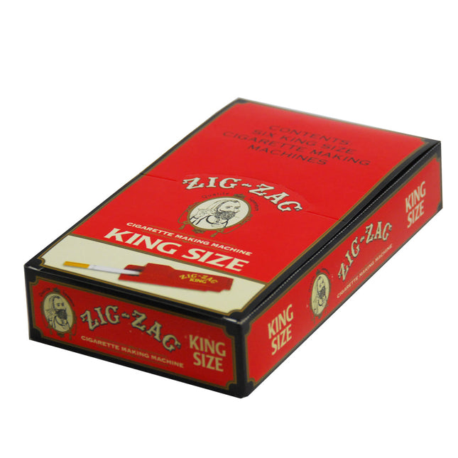 Zig Zag King Size Injector Machine Pack of 6 1