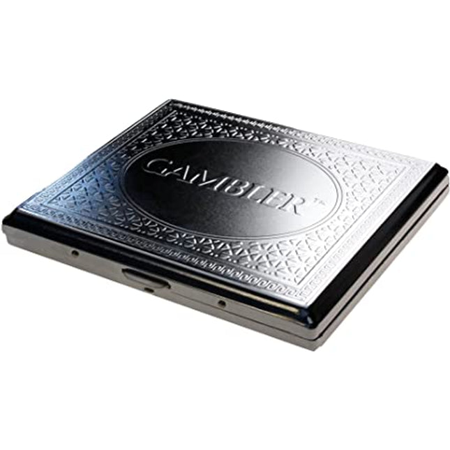 Gambler Classic Metal Cigarette Case