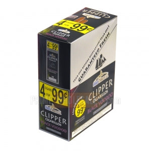 Clipper Cigarillos 4 for 99 Cents Black VooDoo 15 Packs of 4