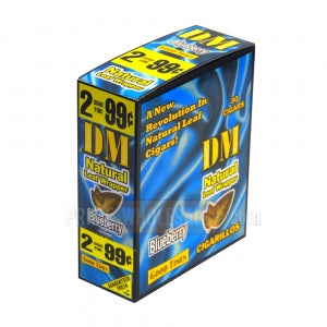 Double Maestro Cigarillos Blueberry 2 for 99 Cents Pre Priced 15 Packs of 2