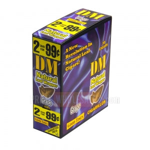 Double Maestro Cigarillos Grape 2 for 99 Cents Pre Priced 15 Packs of 2