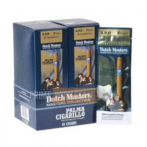 Dutch Masters Foil Fresh Palma Cigarillos 20 Packs of 2