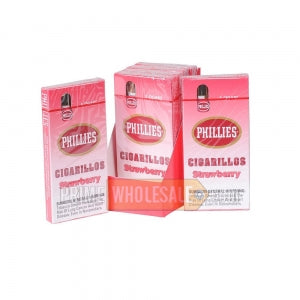 Phillies Strawberry Cigarillos 5 Packs of 6