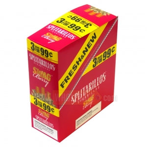 Splitarillos Cigarillos 99 Cent Pre Priced 15 Packs of 3 Cigars Swag Berry