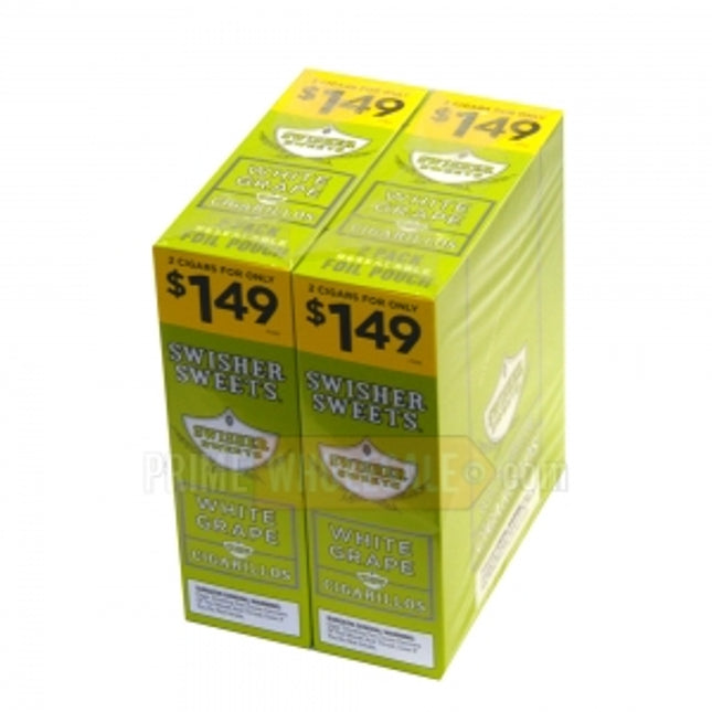 Swisher Sweets White Grape Cigarillos 1.49 Pre-Priced 30 Packs of 2