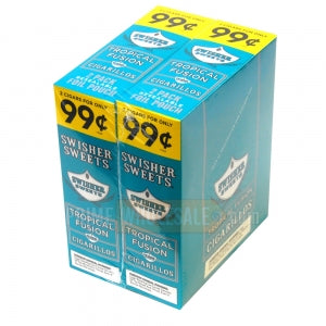 Swisher Sweets Tropical Fusion Cigarillos 99c Pre-Priced 30 Packs of 2