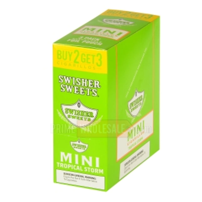 Swisher Sweets Tropical Storm Mini Cigarillos 15 Packs of 3