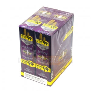 White Owl Cigarillos 99 Cent Pre Priced 30 Packs of 2 Cigars Grape