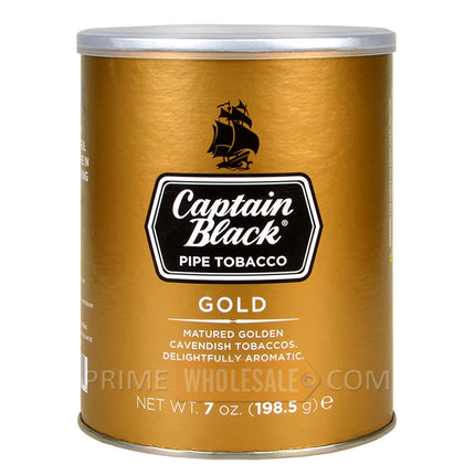 Captain Black Gold Pipe Tobacco 7 oz. Can
