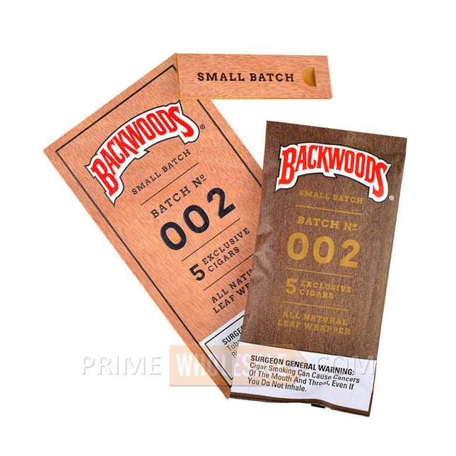 Backwoods Small Batch 002 Exclusive Cigars Pack of 5