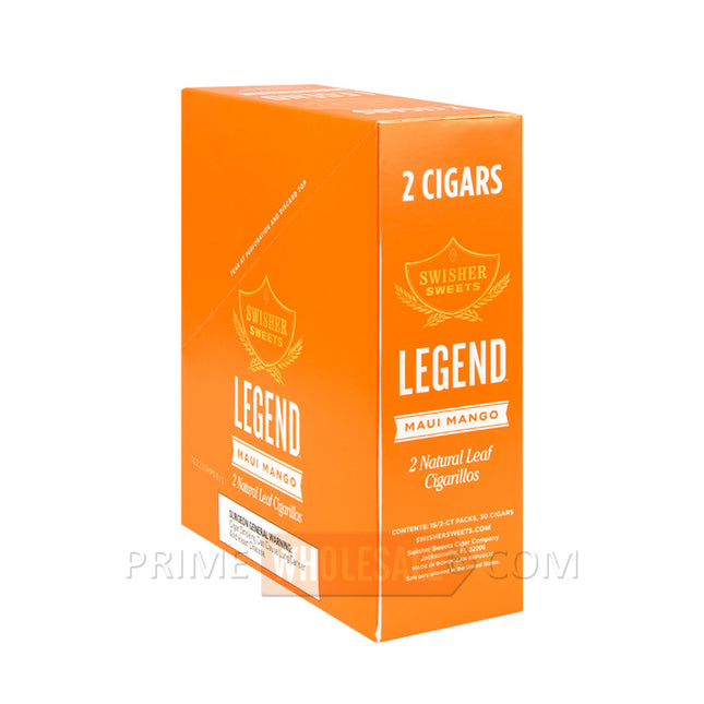 Swisher Sweets Legend Maui Mango Cigarillos 15 Packs of 2