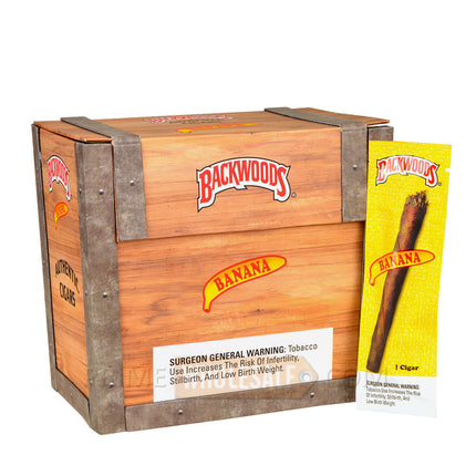Backwoods Banana Single Cigars 40 Ct Box
