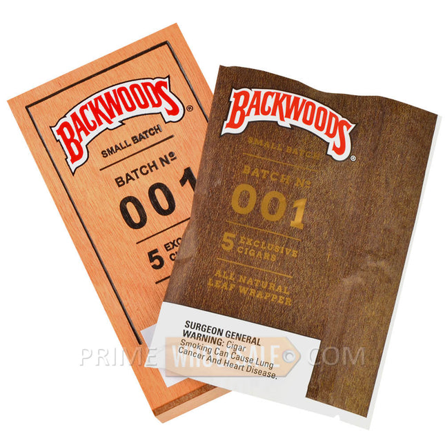 Backwoods Small Batch 001 Exclusive Cigars Pack of 5