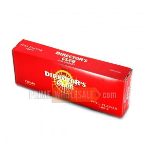 Director's Club Full Flavor Filtered Cigars 10 Packs of 20
