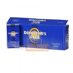 Director's Club Lights Filtered Cigars 10 Packs of 20