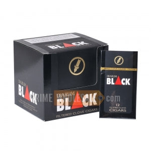 Djarum Black Filtered Cigars 10 Packs of 12